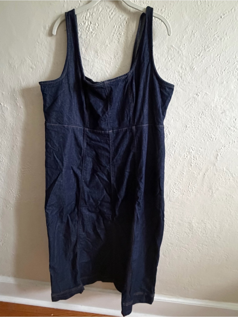 Old Navy Dark Blue Midi Dress